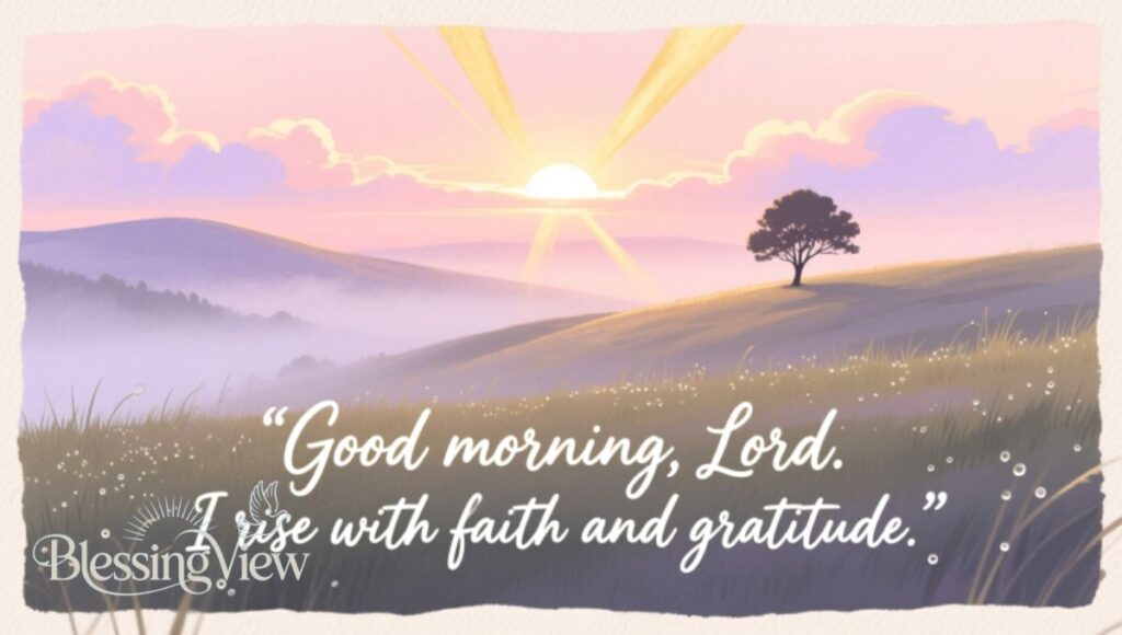 35 Powerful Good Morning Prayers