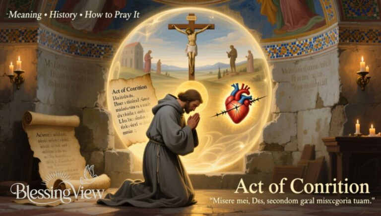 Act of Contrition Prayer Meaning, History, and How to Pray It
