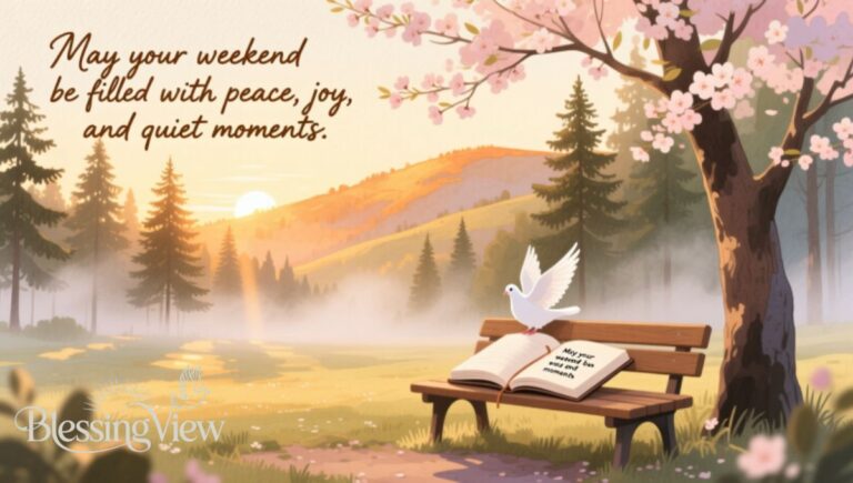 Friday Blessings to Start a Peaceful and Happy Weekend.blessingview.com