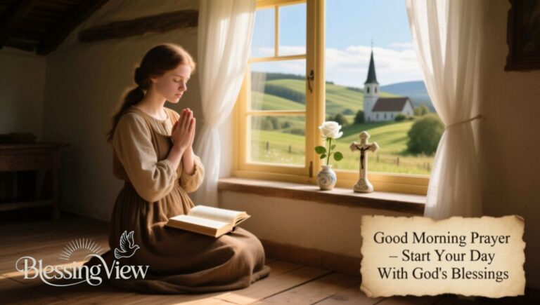 Good Morning Prayer-Start Your Day with God’s Blessings