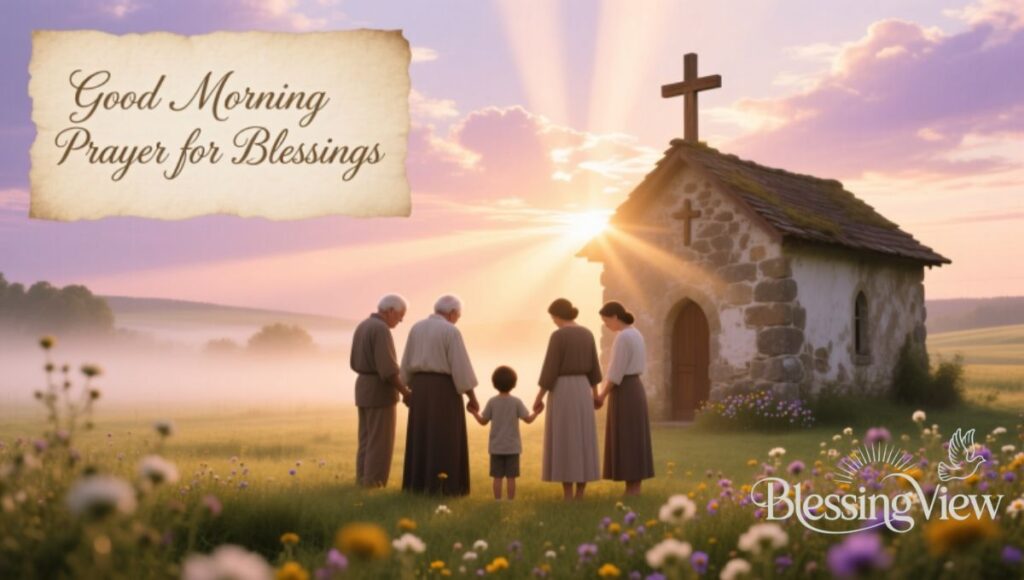 Good Morning Prayer for Blessings