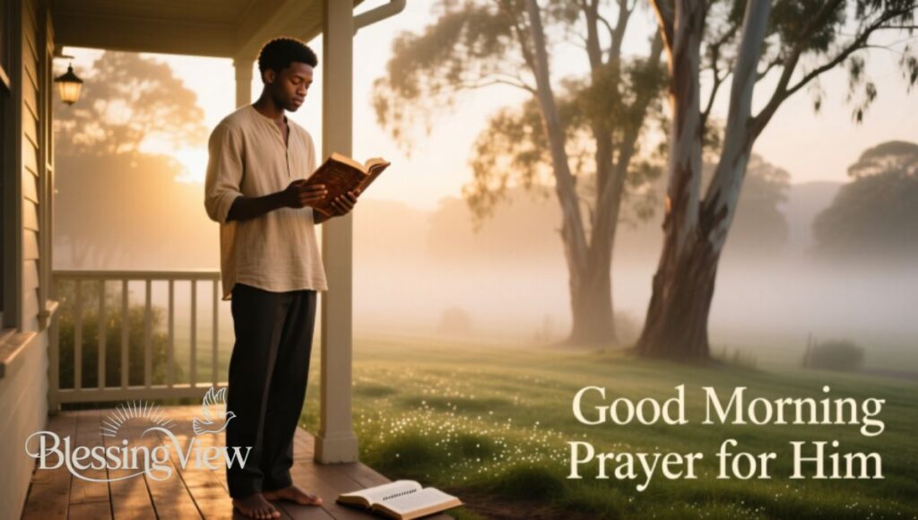 Good Morning Prayer for Him