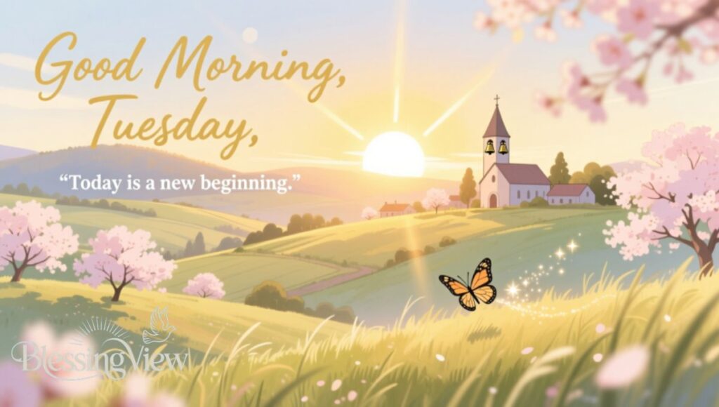 Good Morning Tuesday Blessings Images And Quotes Gif