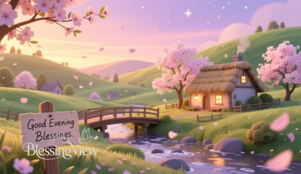 _Good evening blessing. blessingview