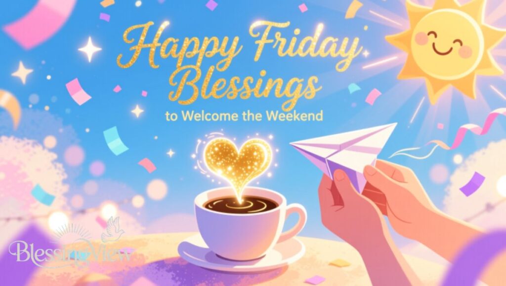 Happy Friday Blessings to Welcome the Weekend