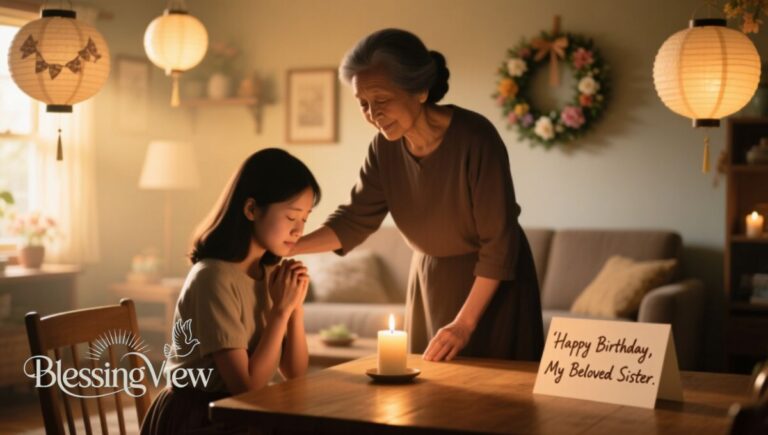 Heartfelt Happy Birthday Prayer For Sister