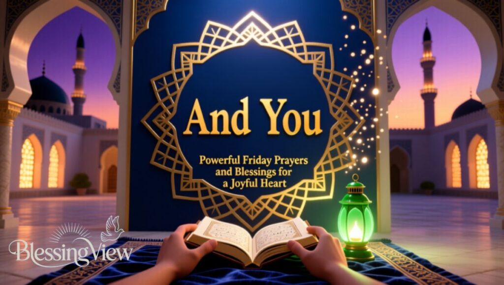 Powerful Friday Prayers and Blessings for a Joyful Heart