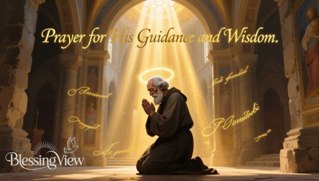 Prayer for His Guidance and Wisdom