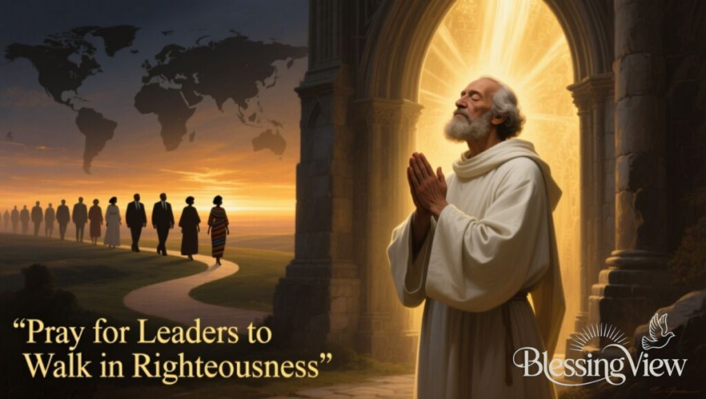 Prayer for Leaders to Walk in Righteousness