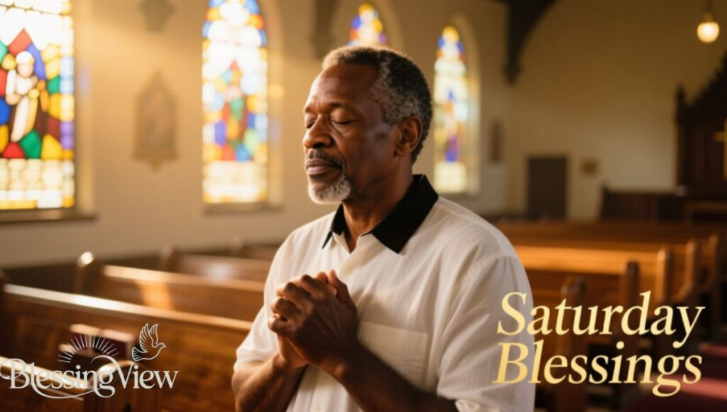 Reflect on Spiritual Renewal with African American Saturday Blessings