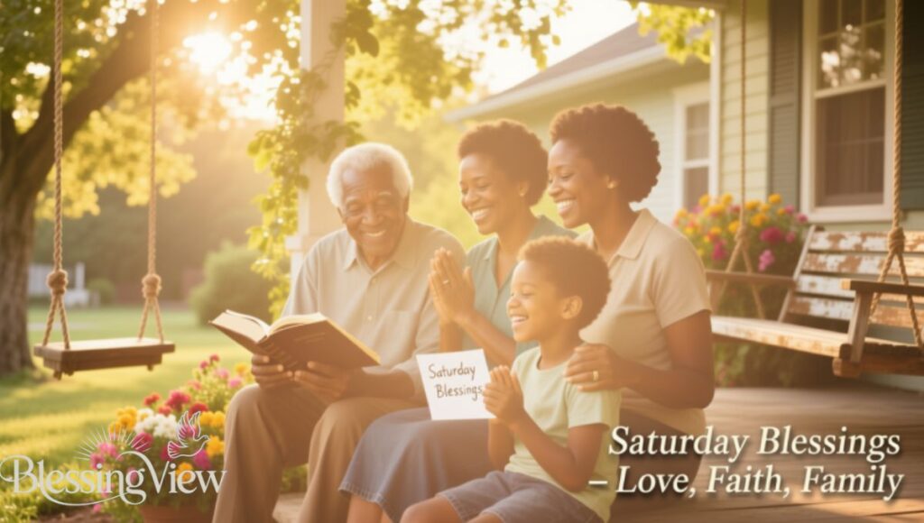 Share African American Saturday Blessings with Family