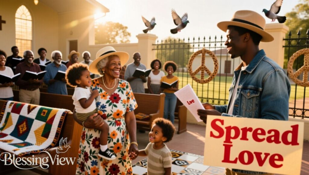 Spread Love and Compassion with African American Saturday Blessings