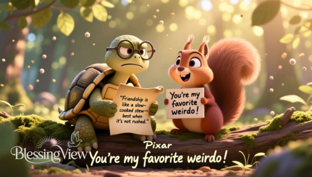 Unexpected Friendship Funny Quotes