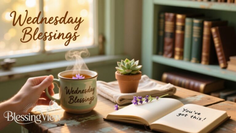Wednesday Blessings Images to Uplift Your Midweek