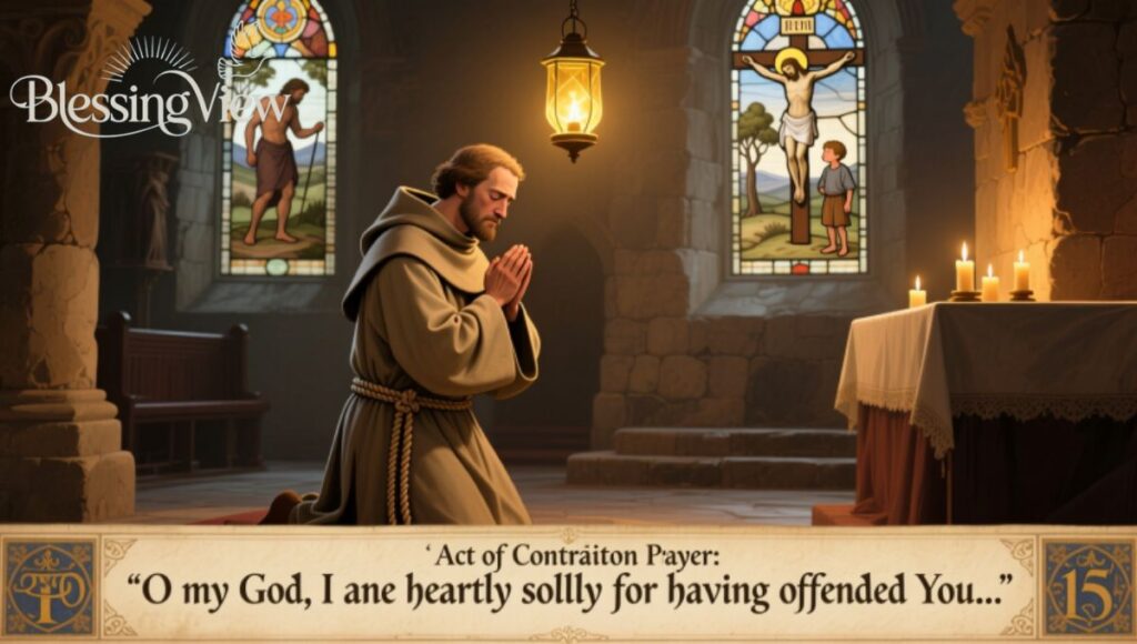 What Is the Act of Contrition Prayer