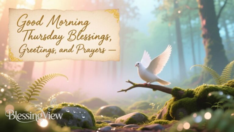 170+ Good Morning Thursday Blessings, Greetings and Prayers