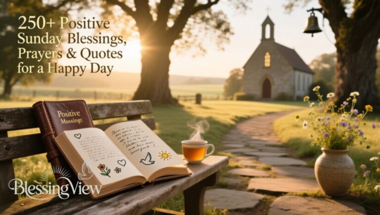 250+ Positive Sunday Blessings, Prayers & Quotes for a Happy Day
