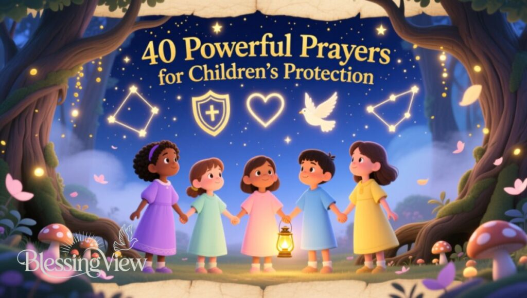 40 Powerful Prayers for Children's Protection