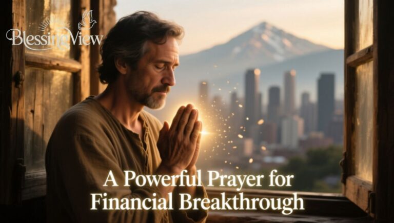 A Powerful Prayer for Financial Breakthrough