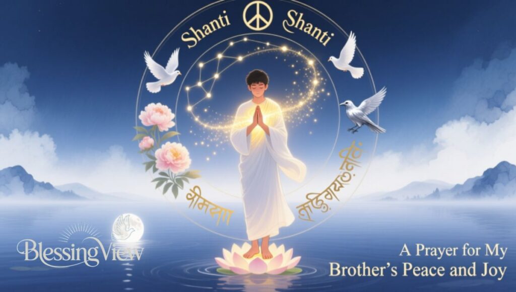 A Prayer for My Brother’s Peace and Joy