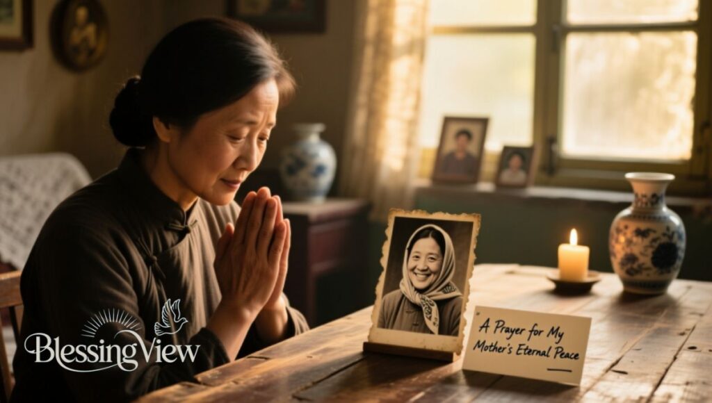 A Prayer for My Mother's Eternal Peace