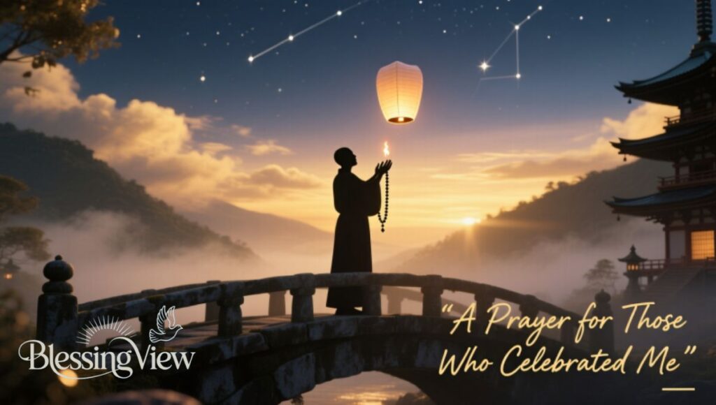 A Prayer for Those Who Celebrated Me