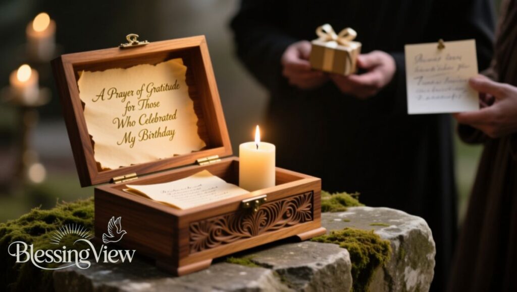 A Prayer of Gratitude for Those Who Celebrated My Birthday