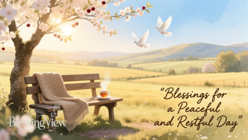 Beautiful Sunday, Blessings for a Peaceful and Restful Day