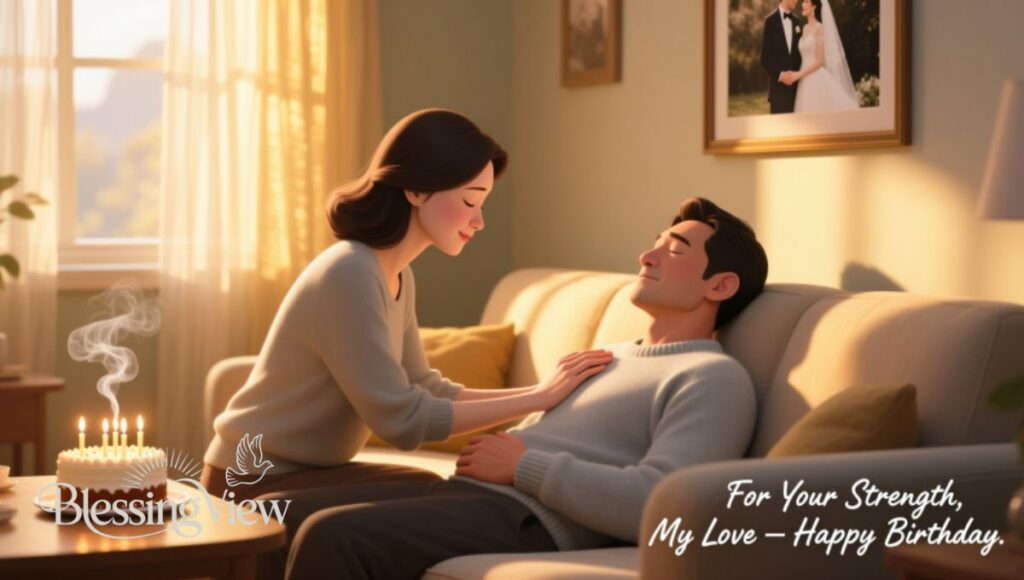 Birthday Prayer for Your Husband’s Strength