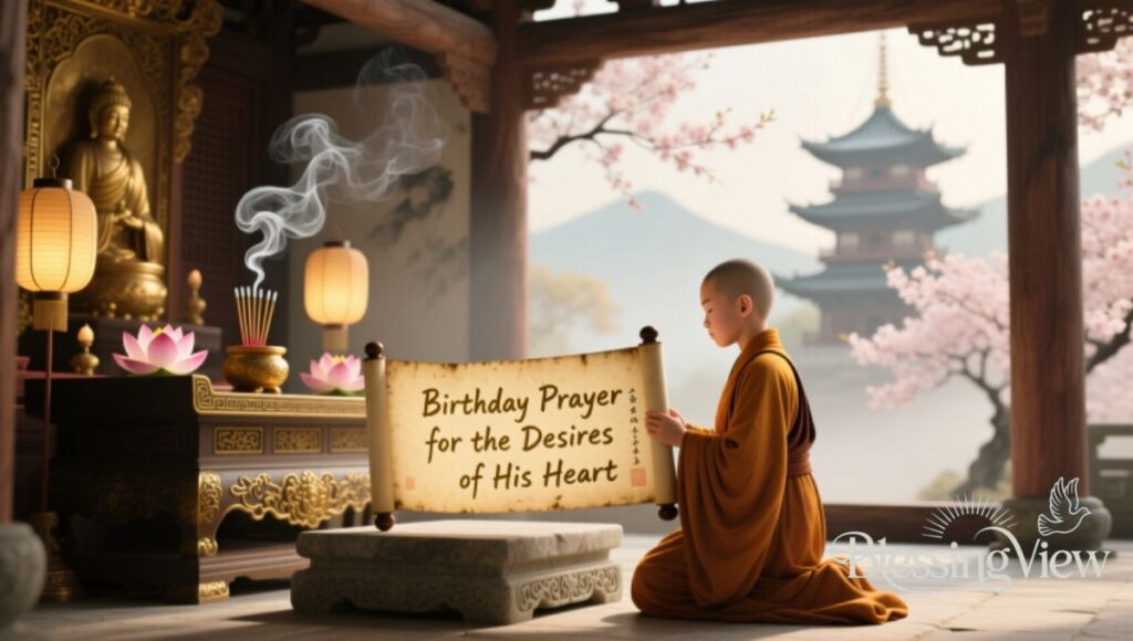 Birthday Prayer for the Desires of His Heart