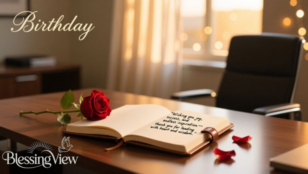 Birthday Prayers Quotes to a Wonderful Boss