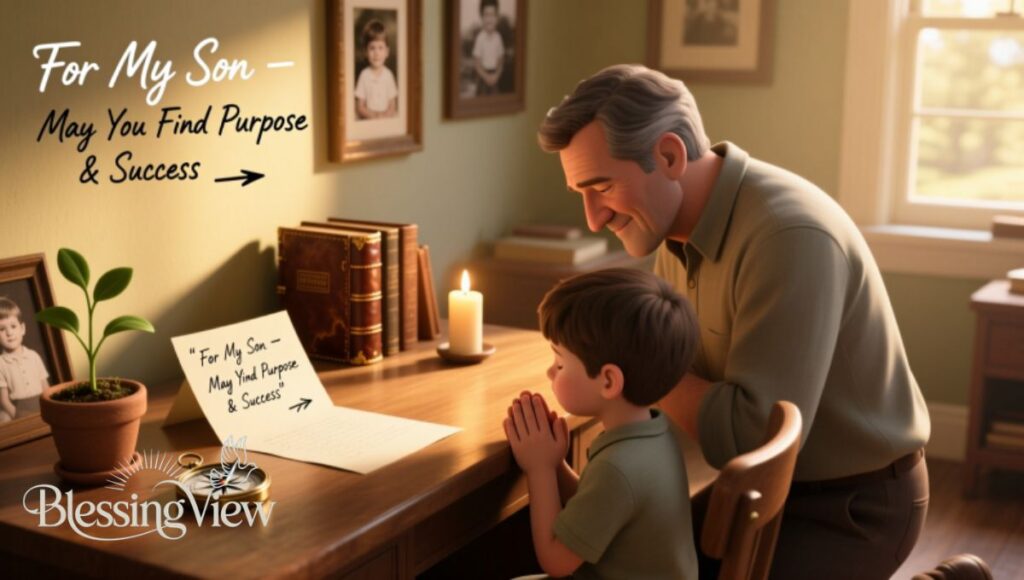 Birthday Prayers for My Son's Success and Purpose