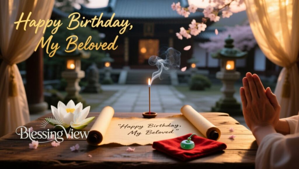 Blessings and Prayers for a Loved One's Birthday Celebration