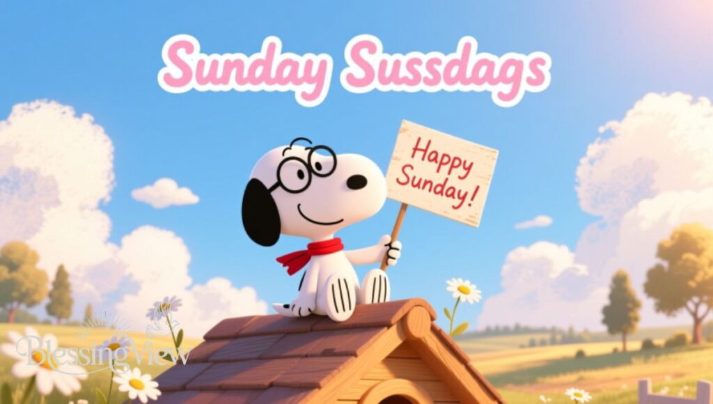 Cute Snoopy Sunday Messages for a Smile and a Peaceful Day