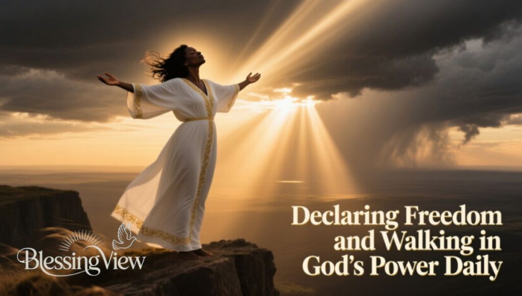 Declaring Freedom and Walking in God's Power Daily