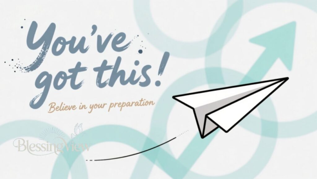 Encouraging Words for Exam Confidence