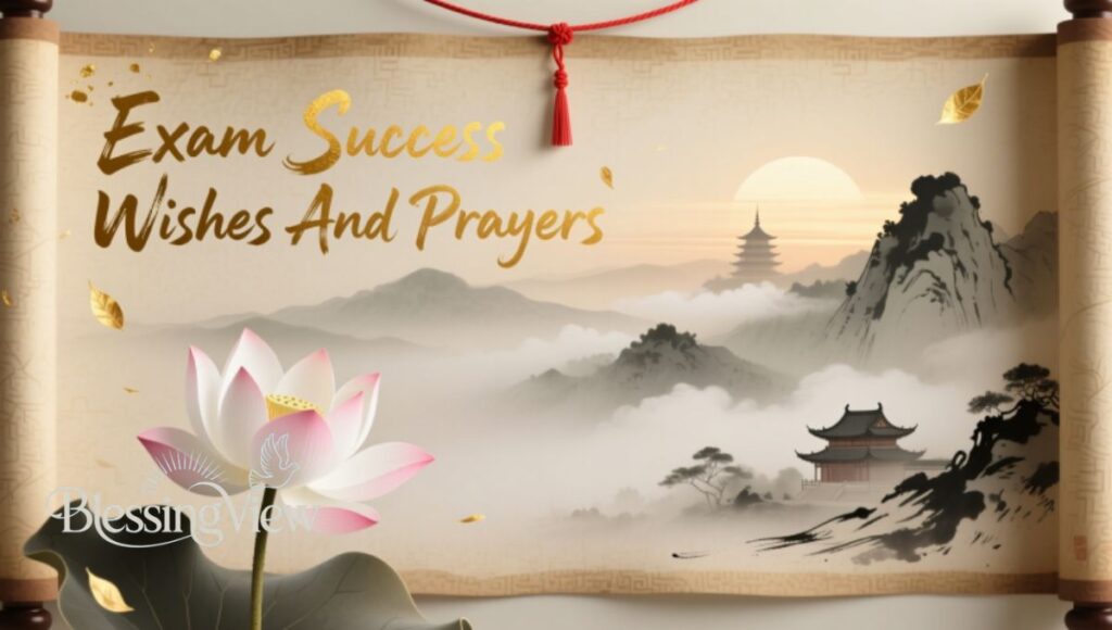 Exam Success Wishes And Prayers.
