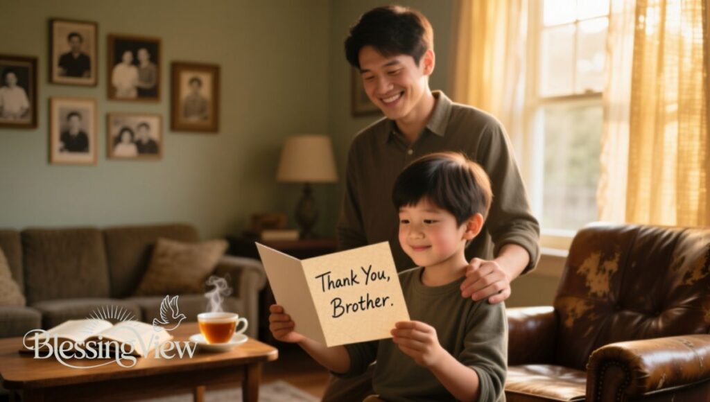 Expressing Gratitude for My Brother on His Birthday