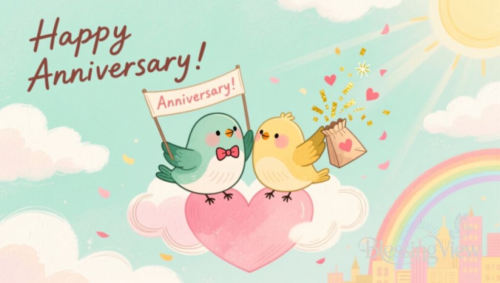 Funny and Light-Hearted Anniversary Wishes