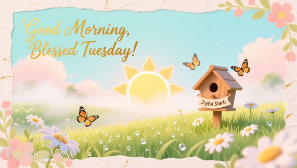Good Morning Blessed Tuesday Messages for a Joyful Start