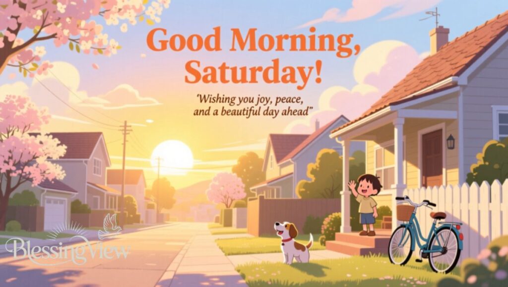 Good Morning Saturday Wishes