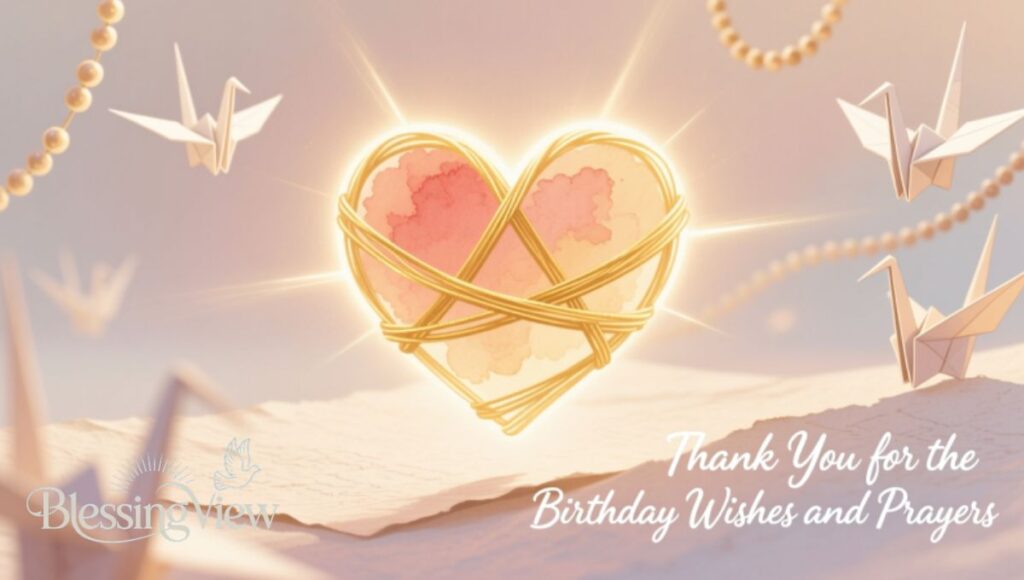 Grateful Heart Thank You for the Birthday Wishes and Prayers