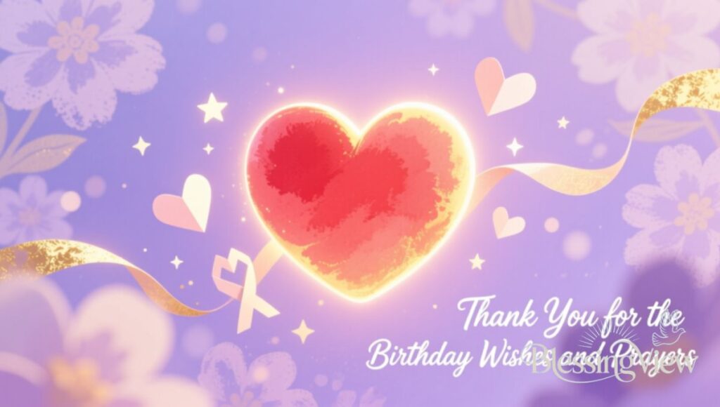 Grateful Heart, Thank You for the Birthday Wishes and Prayers