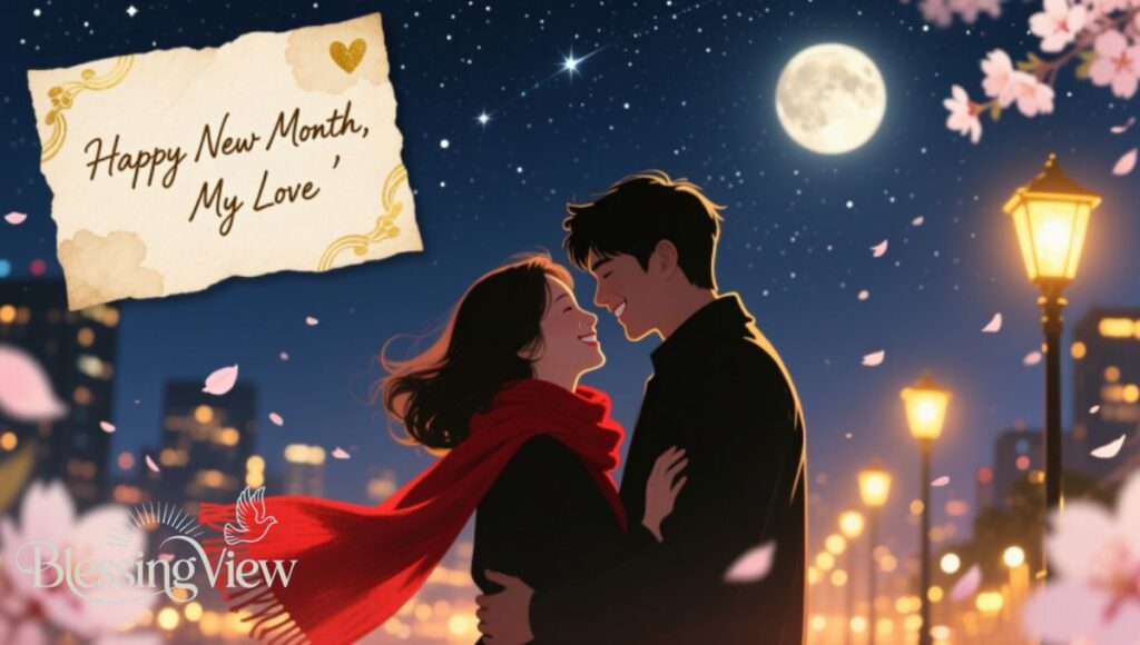 Happy New Month Messages for Your Partner