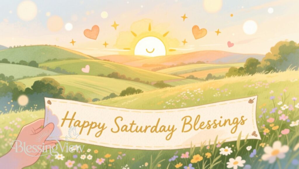 Happy Saturday Blessings