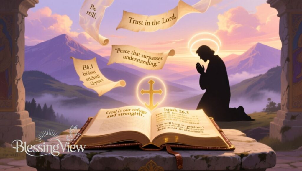 How Scripture Builds the Foundation for Prayers for Strength and Peace