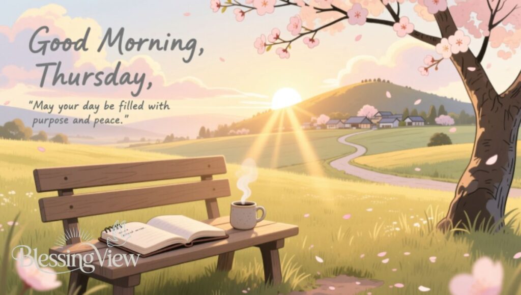 Inspirational Good Morning Thursday Blessings