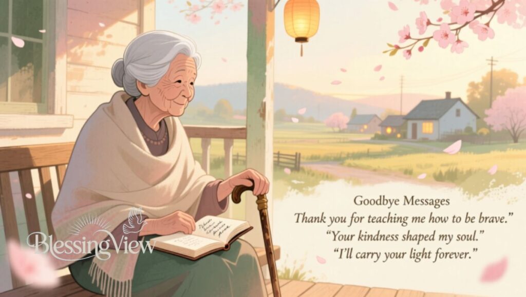 Inspirational Goodbye Messages for Grandma