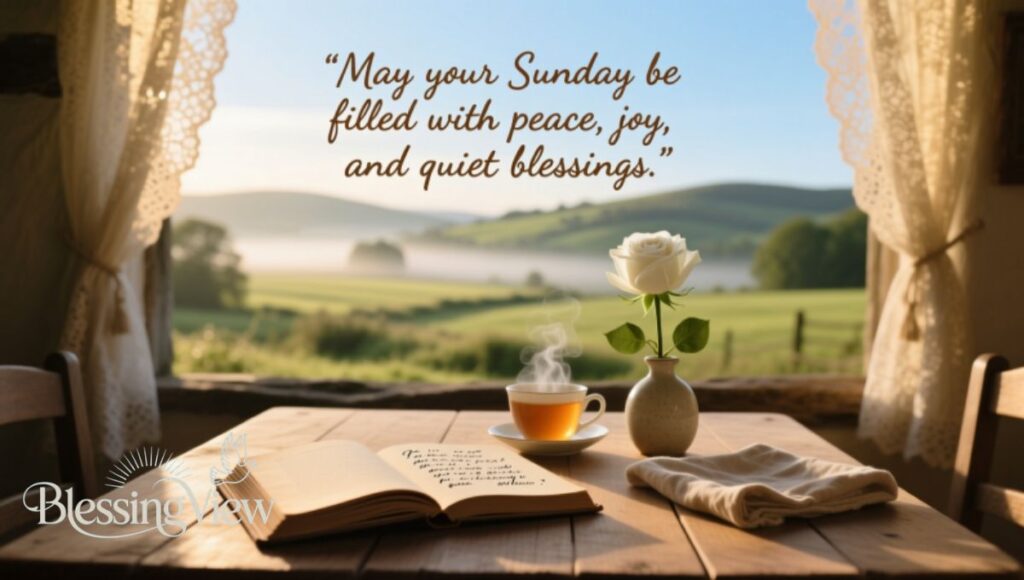 Inspirational Sunday Blessings Quotes for a Peaceful Day