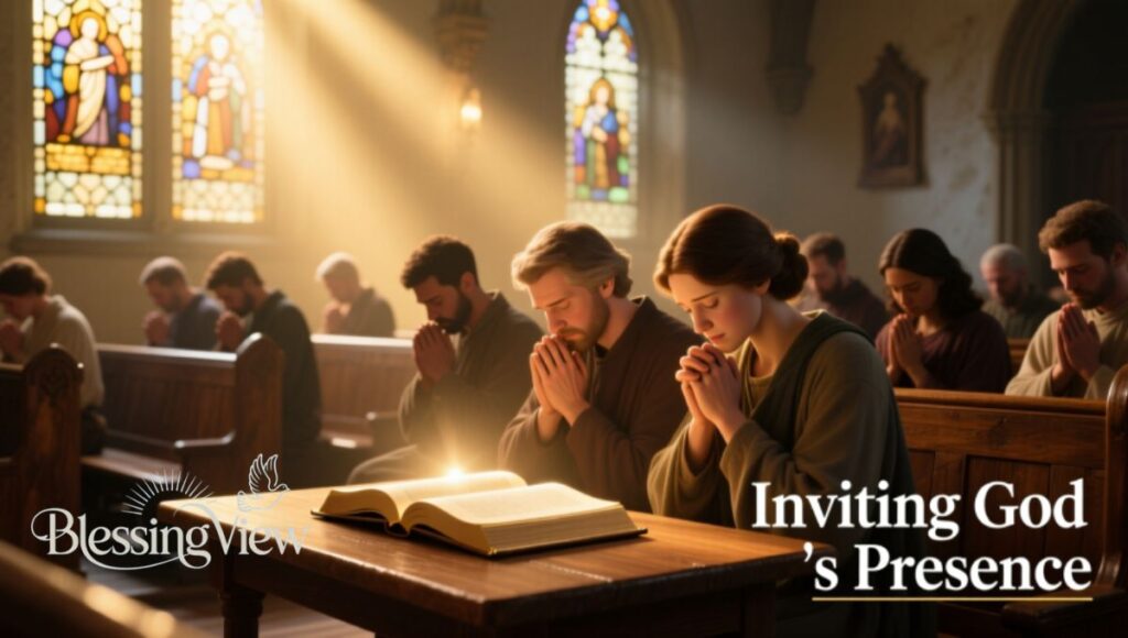 Inviting God's Presence as We End Bible Study